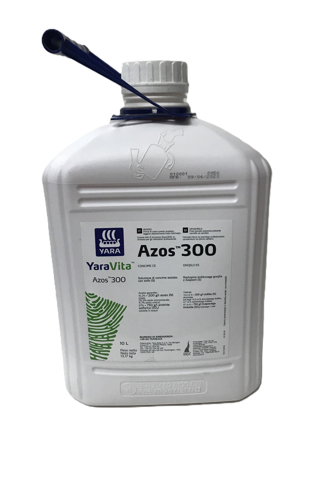 YaraVita Azos 300 x lt.10