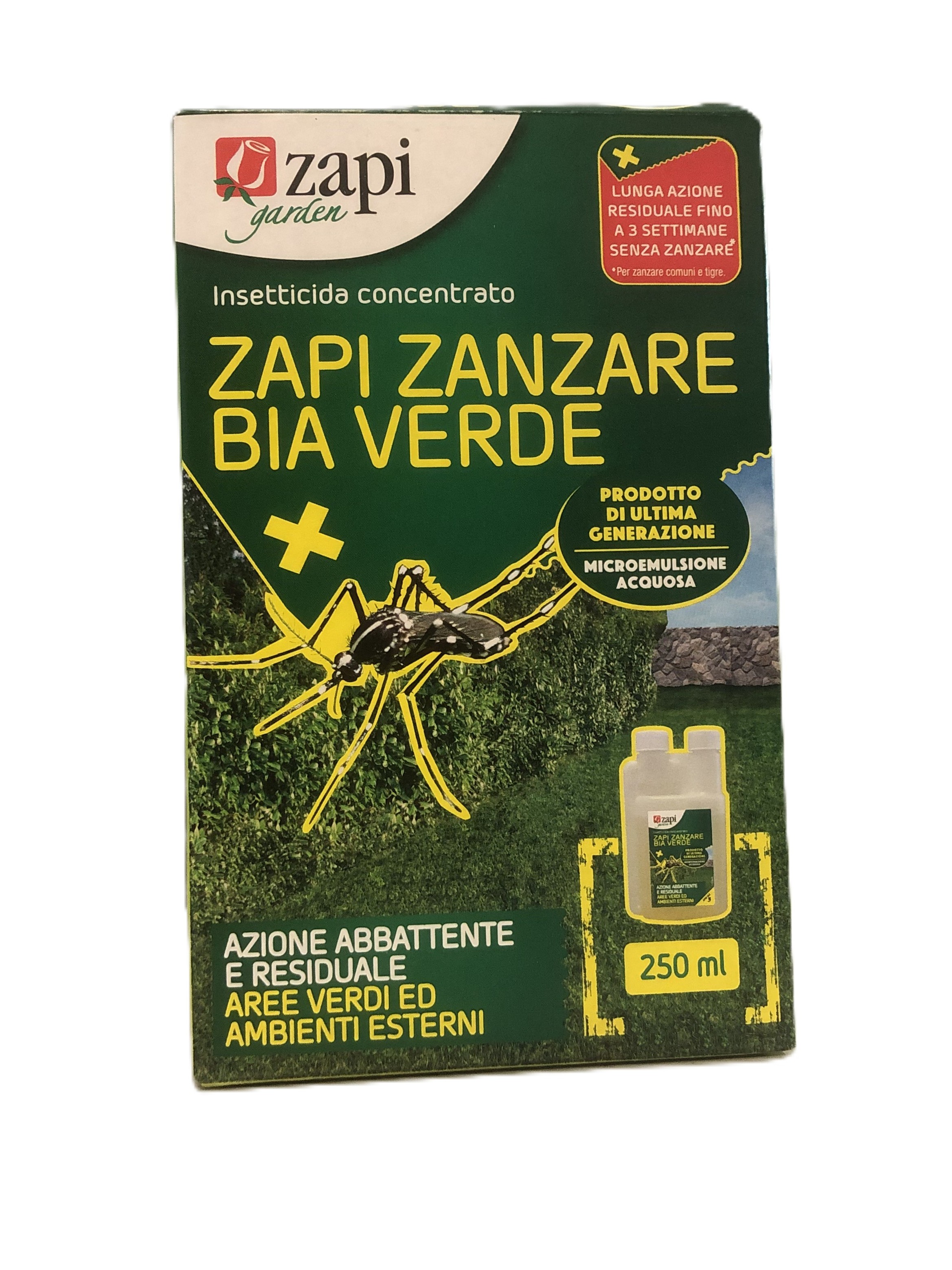Zapi Zanzare Bia Verde x ml.250