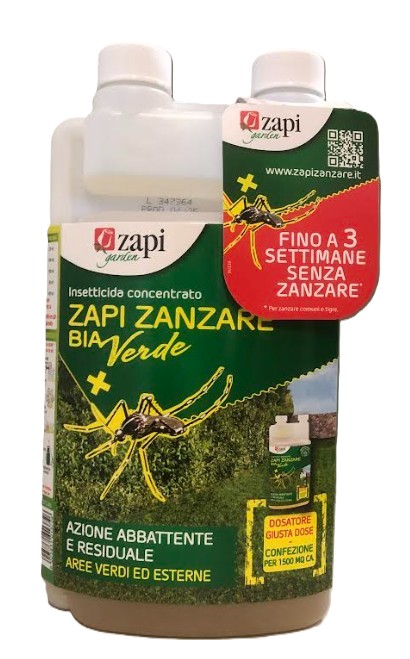 Zapi Zanzare Bia Verde x lt.1