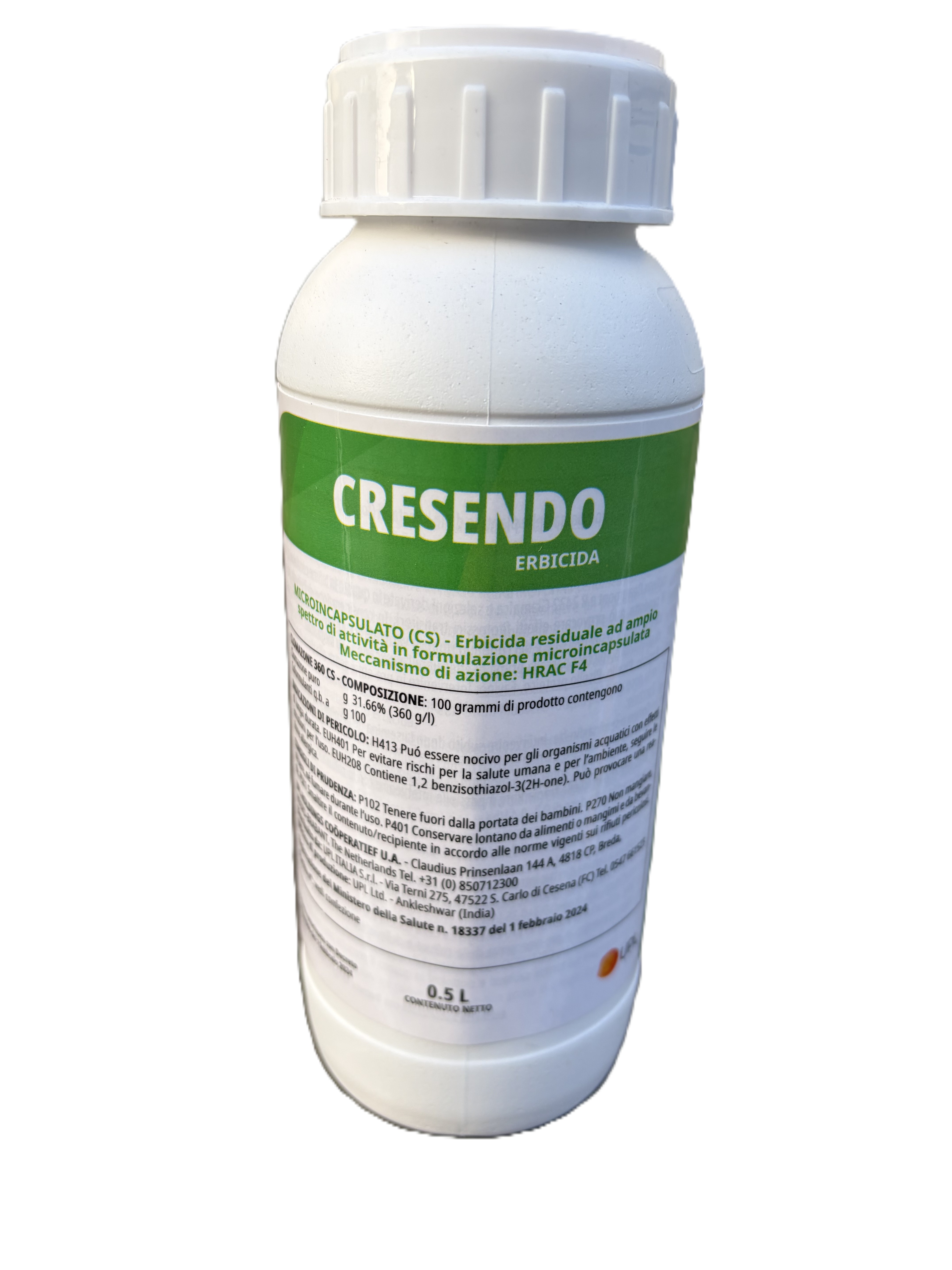 Cresendo x lt.0,5 – Erbicida selettivo pre e post emergenza | Bonsi Franco