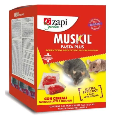 Muskil Pasta Plus Bic.x kg.1,53