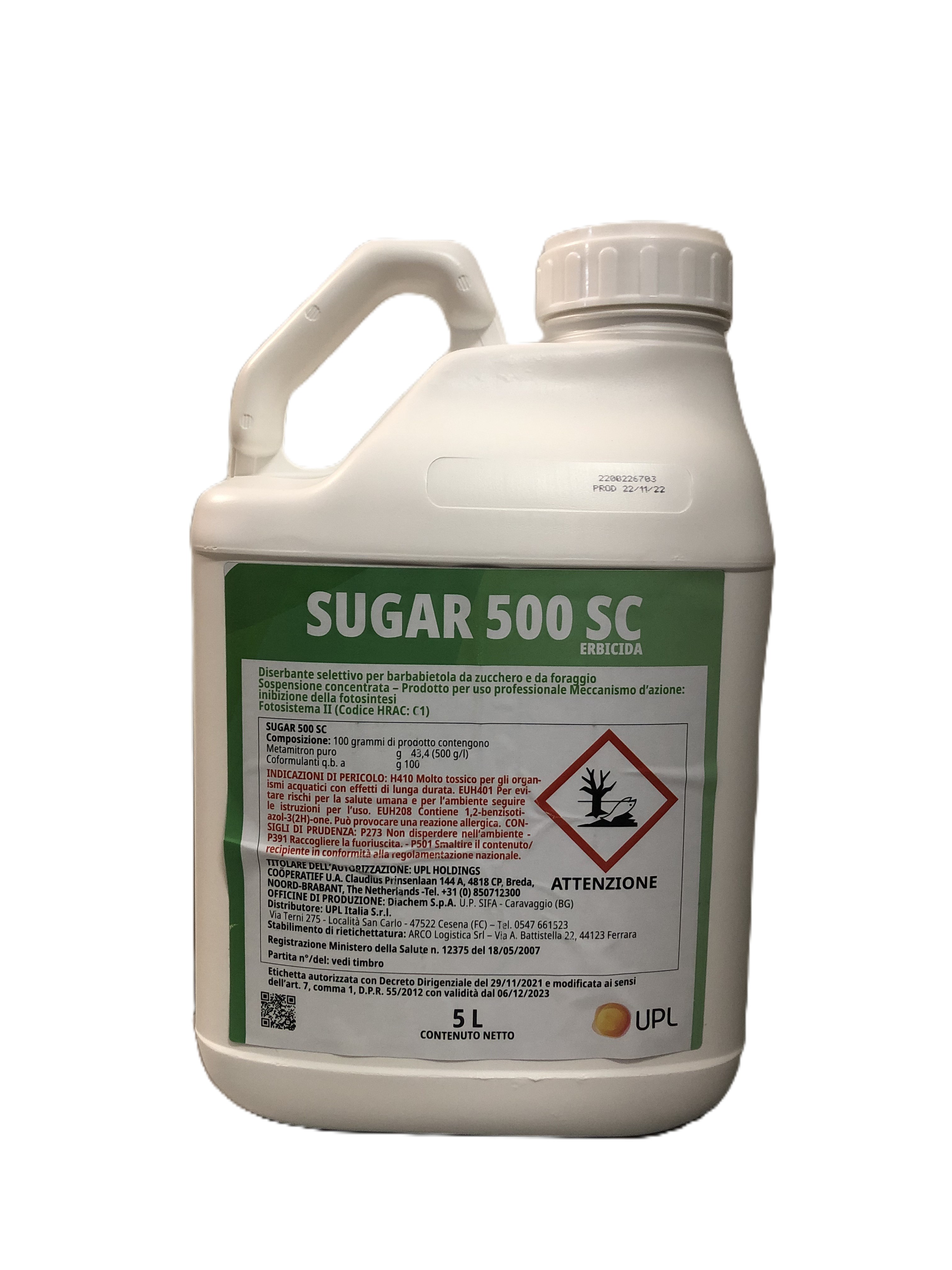 Sugar 500 SC x lt.5
